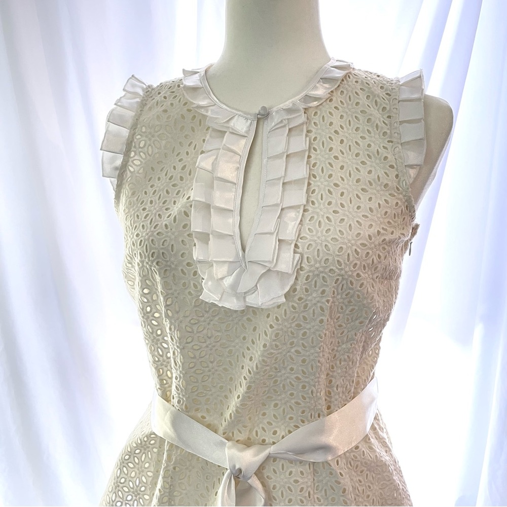 INC Eyelet Blouse Size 8P